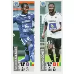 Saturnin Allagbé / Ibrahima Conté - Chamois Niortais FC