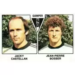 Jacky Castellan / Jean-Pierre Bossier - Stade Quimper