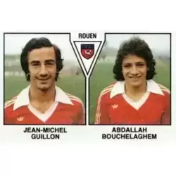 Jean-Michel Guillon / Abdallah Bouchelaghem - F.C. Rouen