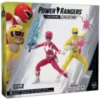 Mighty Morphin Yellow & Red Ranger “Swap” Jason & Trini 2-pack
