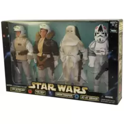Luke Skywalker Hoth - Han Solo Hoth - Snowtrooper - AT-AT Driver - 12 inch