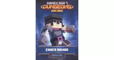 Curious/Ender armor mc dungeons *fixed*