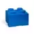 Brique de rangement 4 tenons – bleu