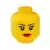 Rangements LEGO - Grande boîte de rangement – Tête de fille