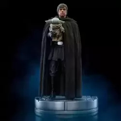 Star Wars - Luke Skywalker & Grogu Art Scale