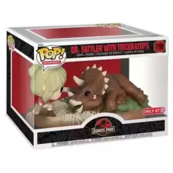 Jurassic Park - Dr. Slatter with Triceraptos