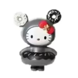 Silver Donut Kitty Chase