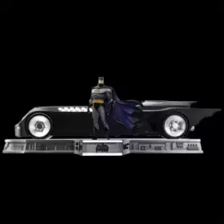 Batman The Animated Series - Batman & Batmobile - Art Scale Statue