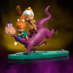 The Flintstones - Dino, Pebbles & Bam Bam Art Scale