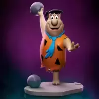 The Flintstones - Fred Flintstone Art Scale