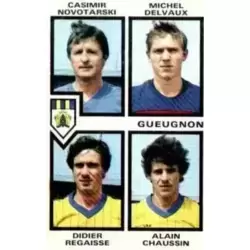 Casimir Novotarski / Michel Delvaux / Didier Regaisse / Alain Chaussin - Gueugnon