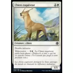 Chien esquiveur