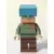 Lego Minecraft Figures - Alex - Medium Azure Helmet