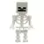 Skeleton with Cube Skull
