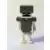 Skeleton with Cube Skull - Flat Silver Helmet and Armor