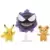 Pokémon Action Figures - Battle Figure Set - Pikachu / Teddiursa / Gastly