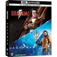 Aquaman + Shazam [4K Ultra HD + Blu-Ray]