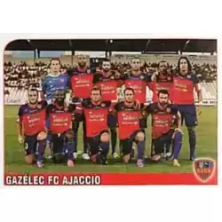 Equipe Gazélec FC Ajaccio - Gazelec FC Ajaccio