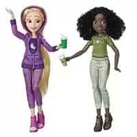 Rapunzel & Tiana