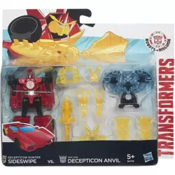 Sideswipe VS. Decepticon Anvil