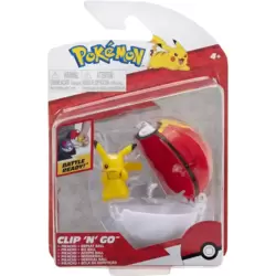 Clip'n'Go - Pikachu + Bis Ball