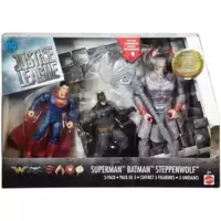 Superman / Batman / Steppenwolf - 3-Pack