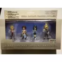 Cloud Strife, Rinoa Heartilly, Yuna & Vaan 4 Pack