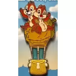 Floating Down Main Street U.S.A - Chip n Dale