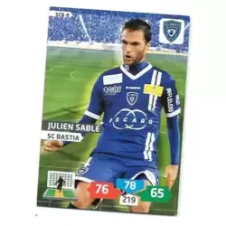 Julien Sablé - Milieu - SC Bastia