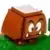 LEGO Super Mario Character Pack - Goomba, Neutral - Black Interior Piece