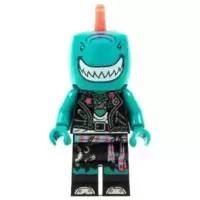 Shark Singer, Vidiyo Bandmates, Series 1 (Minifigure Only without Stand and Accessories)