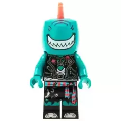 Shark Singer, Vidiyo Bandmates, Series 1 (Minifigure Only without Stand and Accessories)