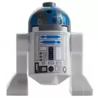 Astromech Droid, R2-D2, Flat Silver Head