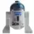 Astromech Droid, R2-D2, Flat Silver Head