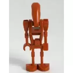 Battle Droid Dark Orange without Back Plate