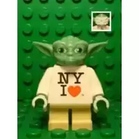 Yoda, NY I Heart Torso, White Hair (TRU Times Square 2013 Exclusive)