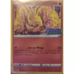 Pokemon : SWSH POKEMON GO MOLTRES 012/078 RARE HOLO REVERSE