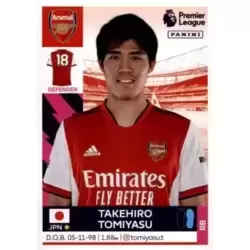 ARSENAL - TAKEHIRO TOMIYASU SOCCERSTARZ