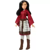 Mulan Doll with Skirt Armor