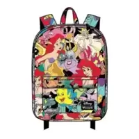 MINI SAC A DOS TISSU ARIEL CHARACTERS AOP