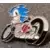 Sonic on a motorbike