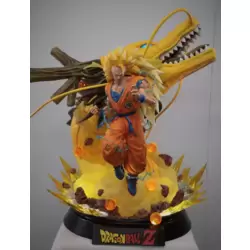 Goku Gold Shenron
