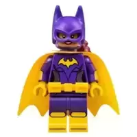 Batgirl, Yellow Cape, Dual Sided Head with Smile/Annoyed Pattern