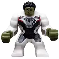 Hulk with Black Hair and White Jumpsuit