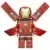 LEGO Super Heroes Minifigures - Iron Man with Silver Hexagon on Chest, Wings with Stickers