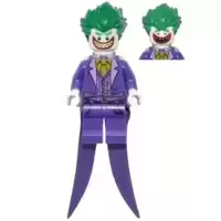 The Joker - Long Coattails, Smile with Pointed Teeth Grin, Neck Bracket
