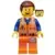 The Lego Movie Minifigures - Emmet - Lopsided Grin / Confused, Worn Uniform