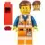 Emmet - Wide Smile, with Piece of Resistance and Plate on Leg