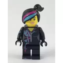 Lucy Wyldstyle with Magenta Lined Hoodie