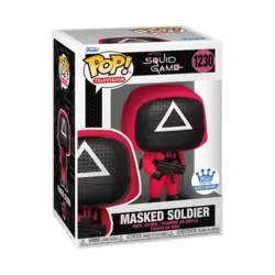 Squid Game - Red Soldier Triangle Mask
